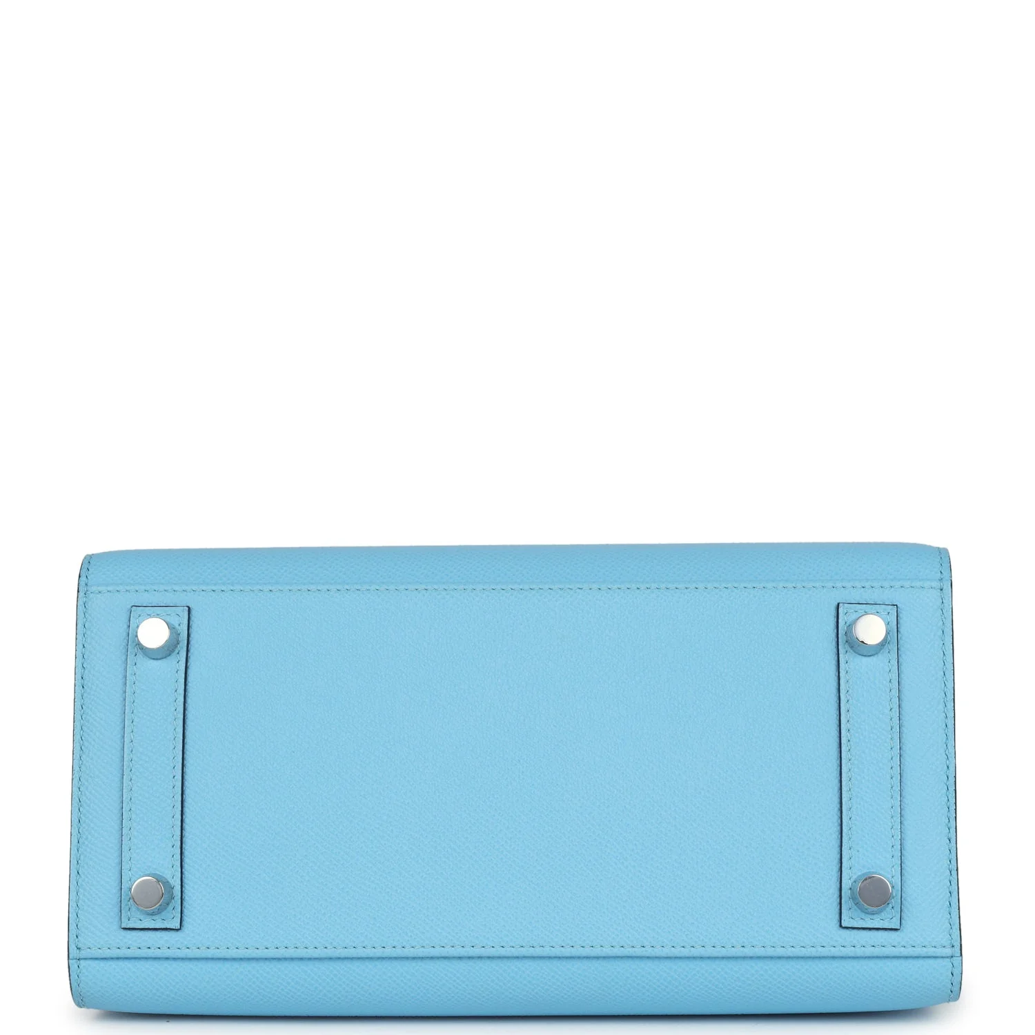 Hermes Birkin Sellier 25 Celeste Epsom Palladium Hardware