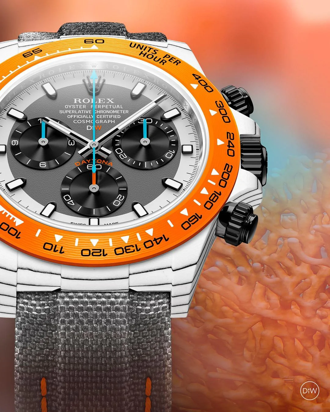 DiW Rolex Daytona OCELLARIS Quartz Fiber
