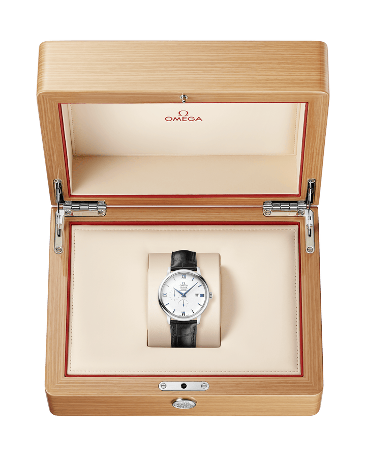 Omega De Ville Prestige Co-Axial 39.5 Power Reserve White Gold / White 424.53.40.21.04.001