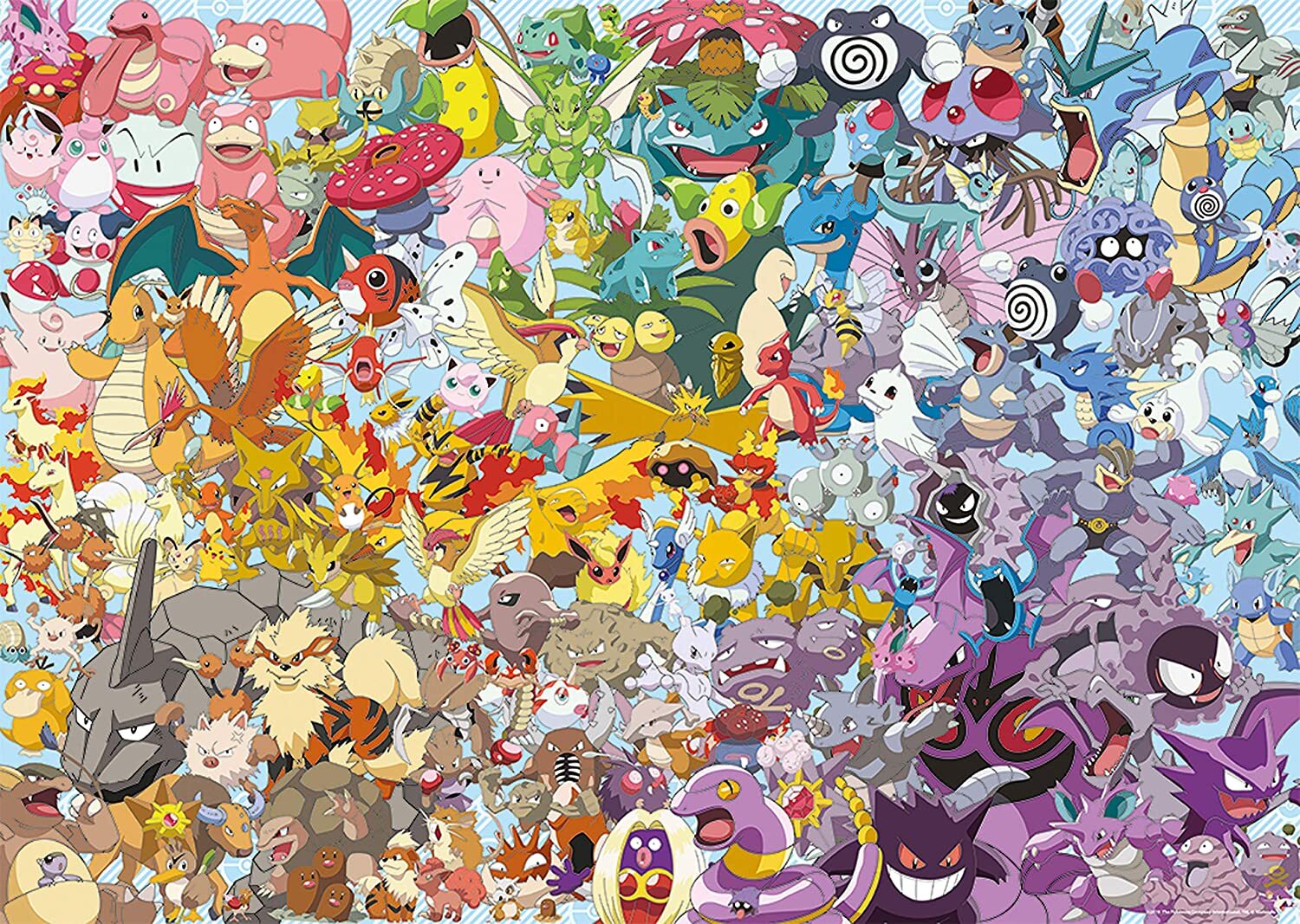 Pokem0n Challenge 1000 Piece Puzzle