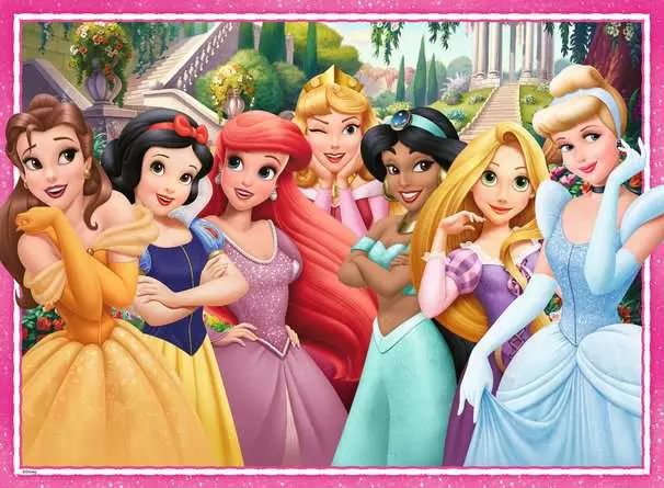 Children’s Jigsaw Puzzle Disney Princess : Life's a Fairytale - 100 XXL Pieces Puzzle