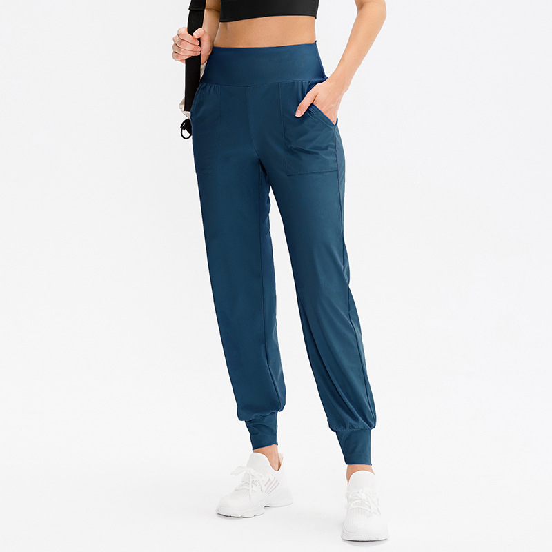 Women's loose-fitting athletic pants, suitable for running, training, yoga, casual wear, quick-drying, and fitness.