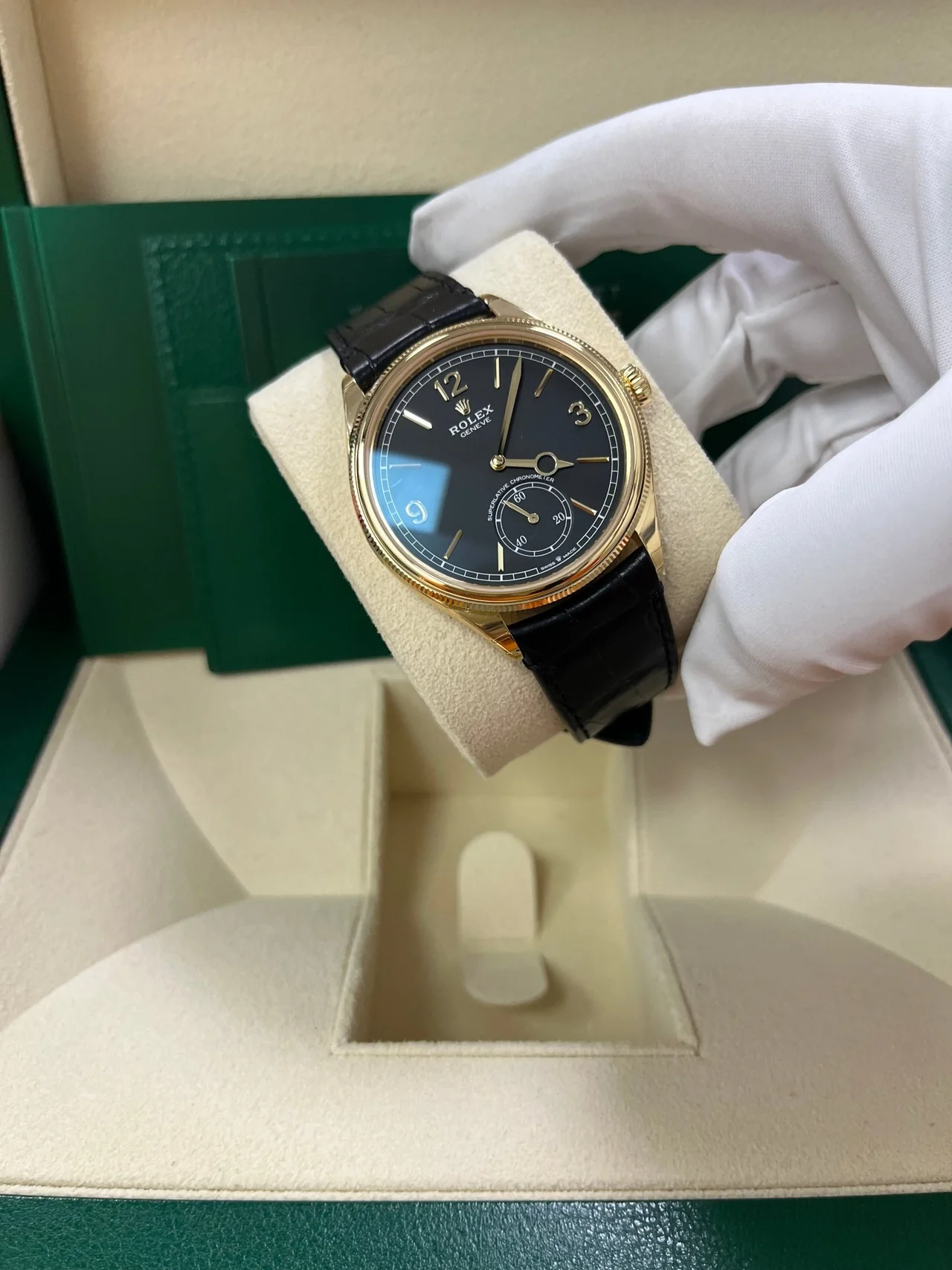 Rolex 1908 Yellow Gold 52508 0002 39 mm Replica Watch
