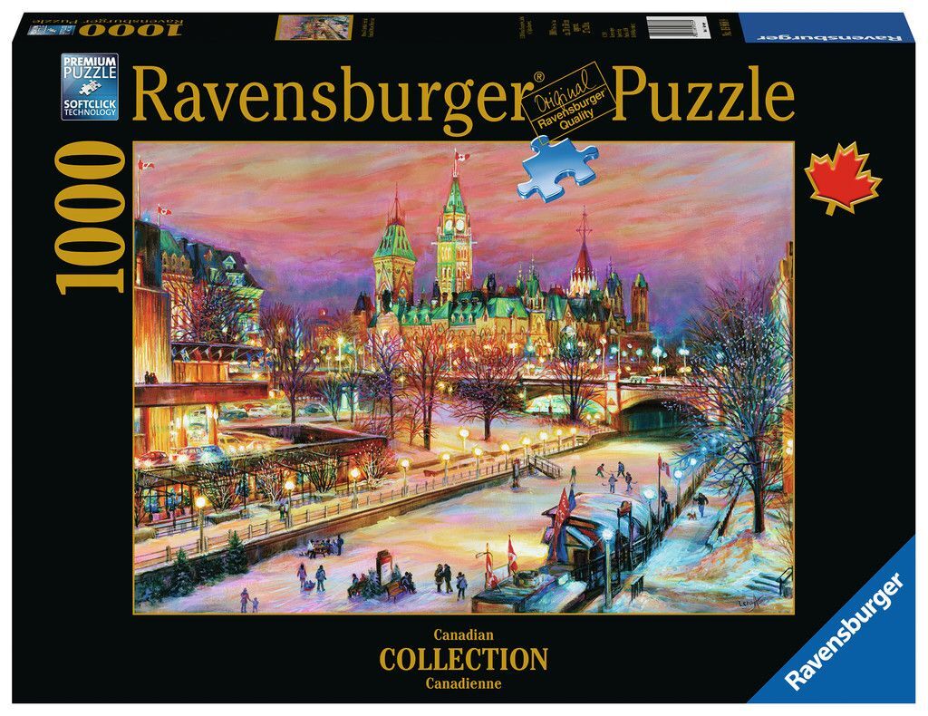 Canadian Collection Ottawa Winterlude Festival 1000 Piece Puzzle