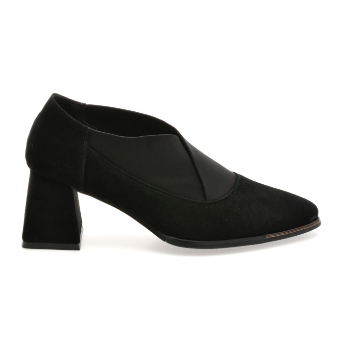 Pantofi eleganti FLAVIA PASSINI negri, 83680, din piele intoarsa