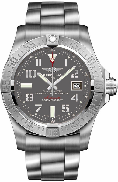 Avenger II Seawolf Tungsten Grey Dial 45mm