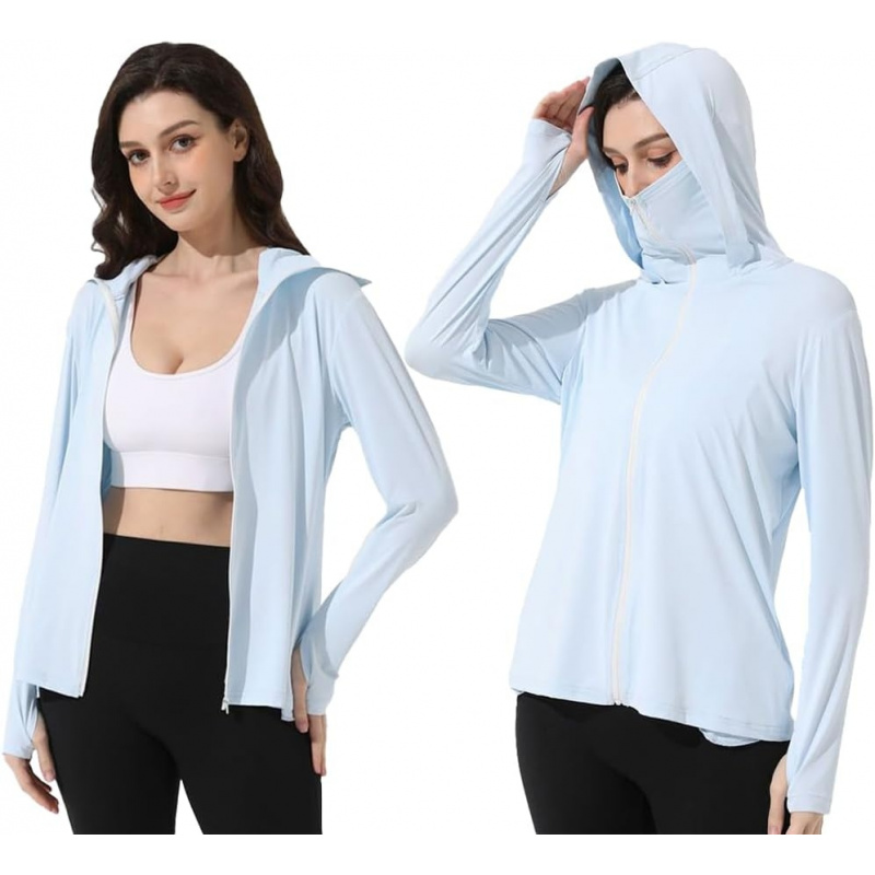 AURETOP Women's UPF 50+ Sun Protection Jacket