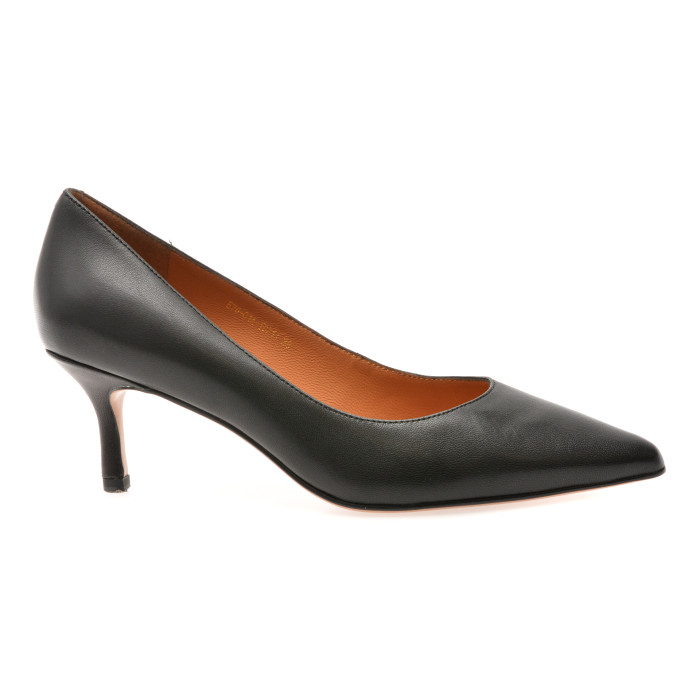 Pantofi eleganti EPICA negri, E7601A, din piele naturala