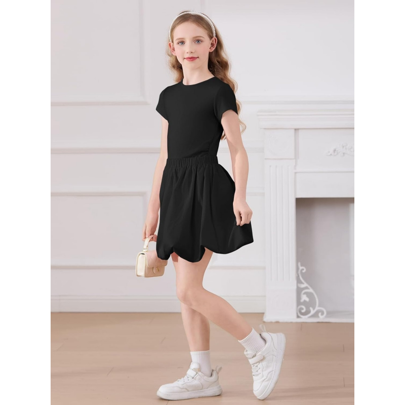 Girls Skirt Sets Casual Summer Outfits