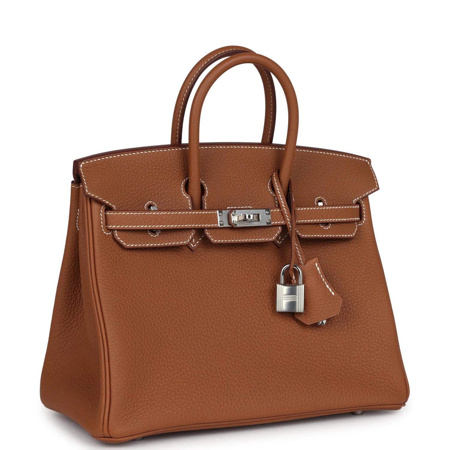 Hermes Birkin 25 Gold Togo Palladium Hardware