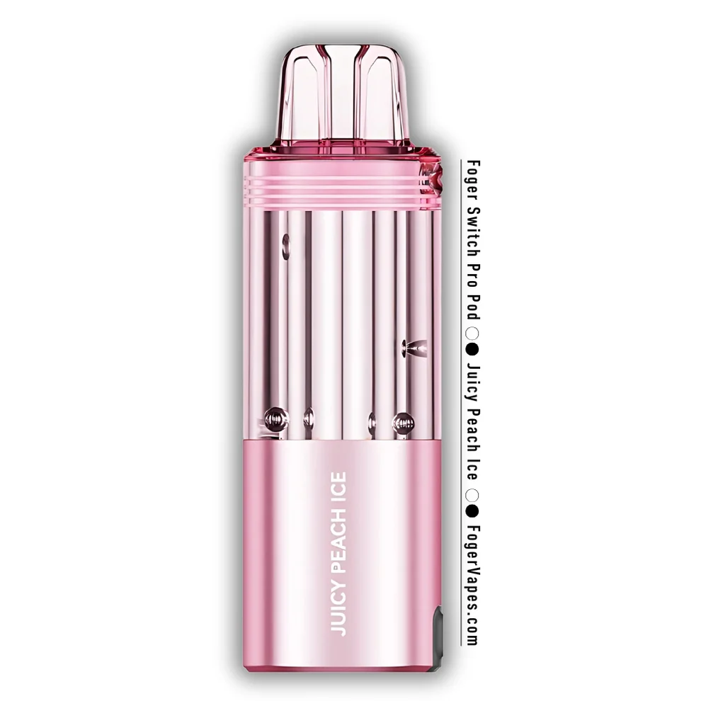 Juicy Peach Ice Foger Switch Pro Pod 30K Puffs