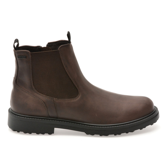 Ghete GEOX maro, U46HQB, din piele naturala