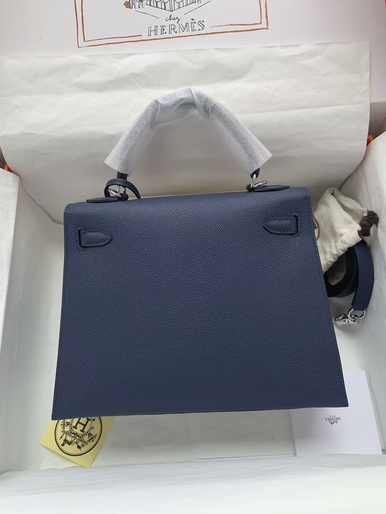 Hermes Kelly 25-32 custom calfskin Epsom