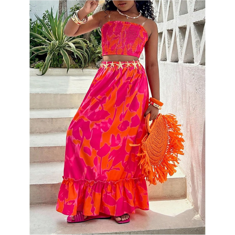 Girl's 2 Piece Vacation Outfit