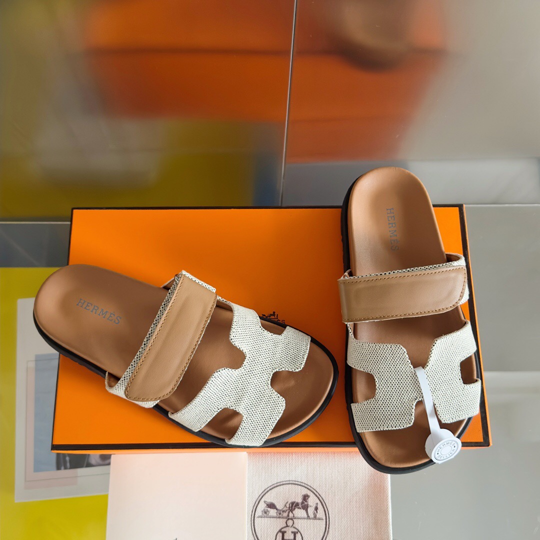 Hermes chypre Slippers Size 36-45