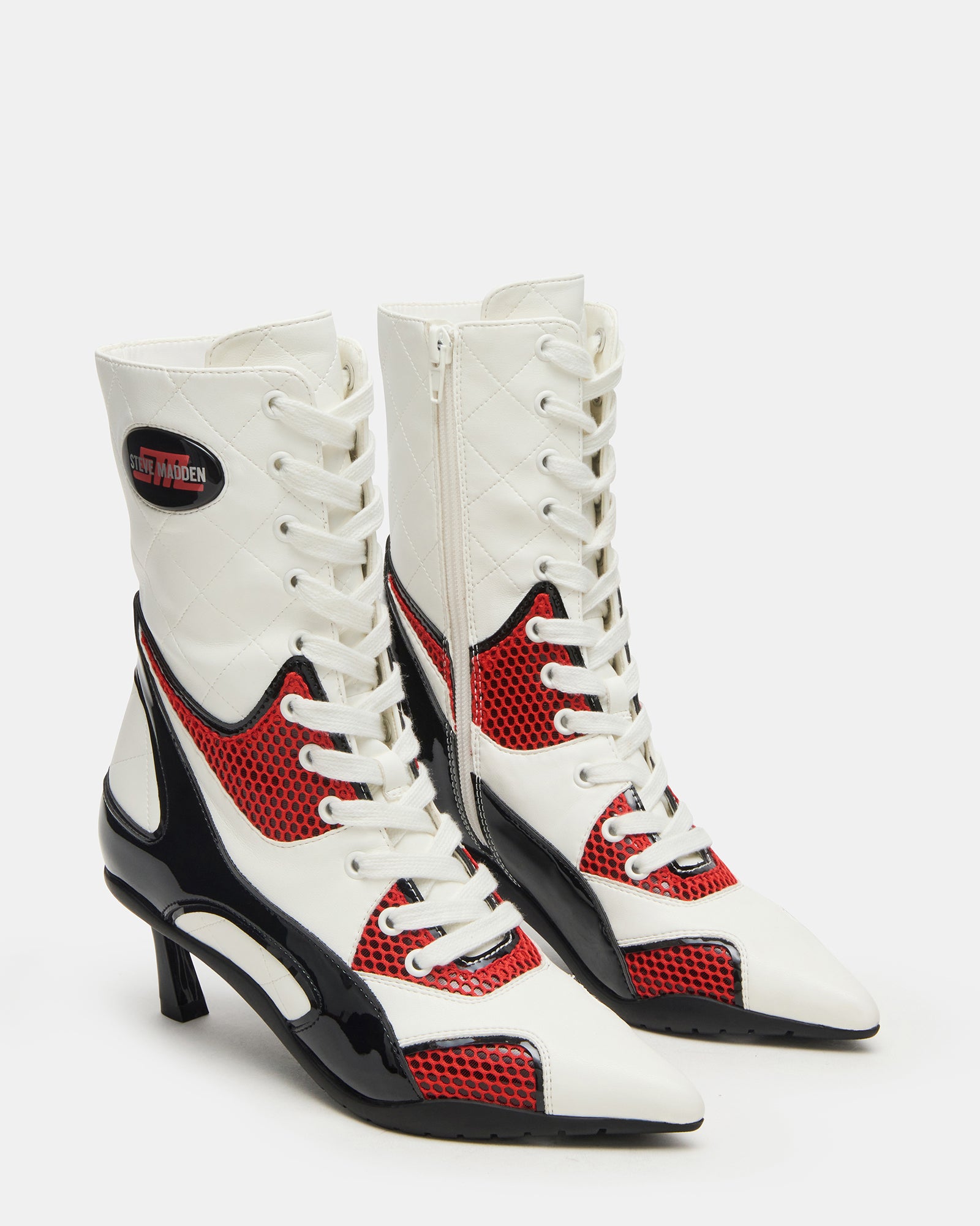 Fangio White/red