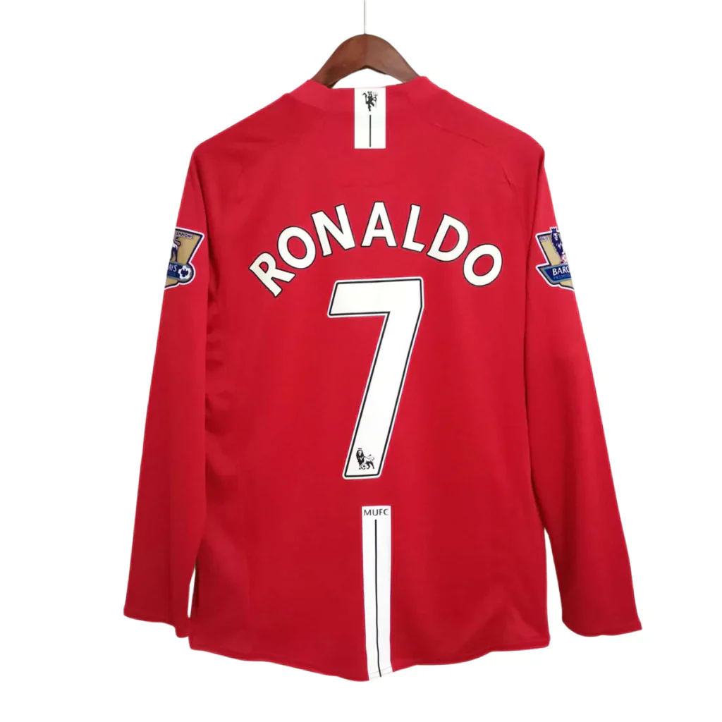 RONALDO #7 Manchester United Home 2007-09 Ronaldo
