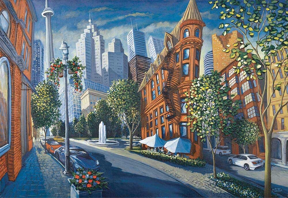 Canadian Collection The Flat Iron 1000 Piece Puzzle