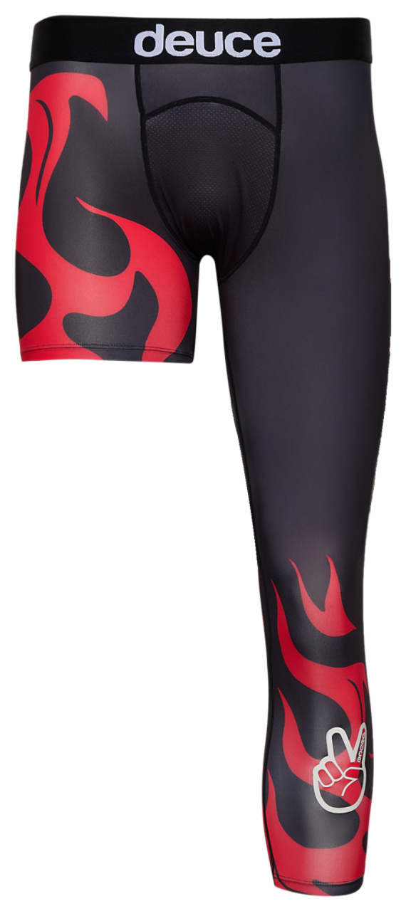 Deuce Fuego One Legged Basketball Tights