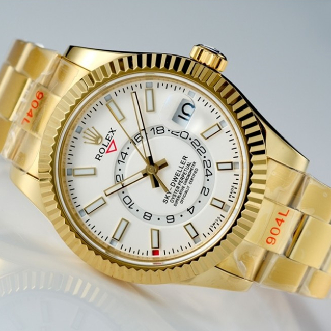Sky Dweller White Index 42mm