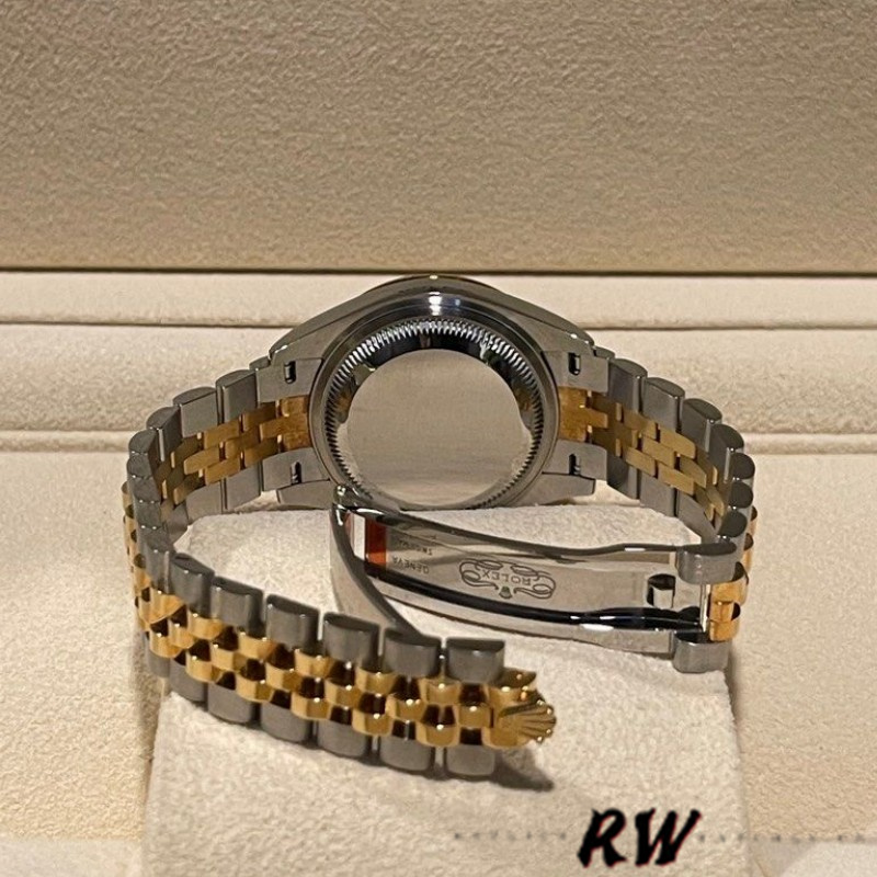 Rolex Datejust 279173 Silver Roman Numeral Dial Fluted Bezel 28mm Lady Replica Watch