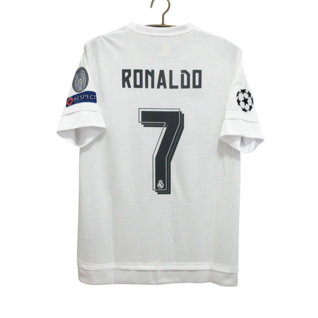 RONALDO #7 Real Madrid Home 2015-16