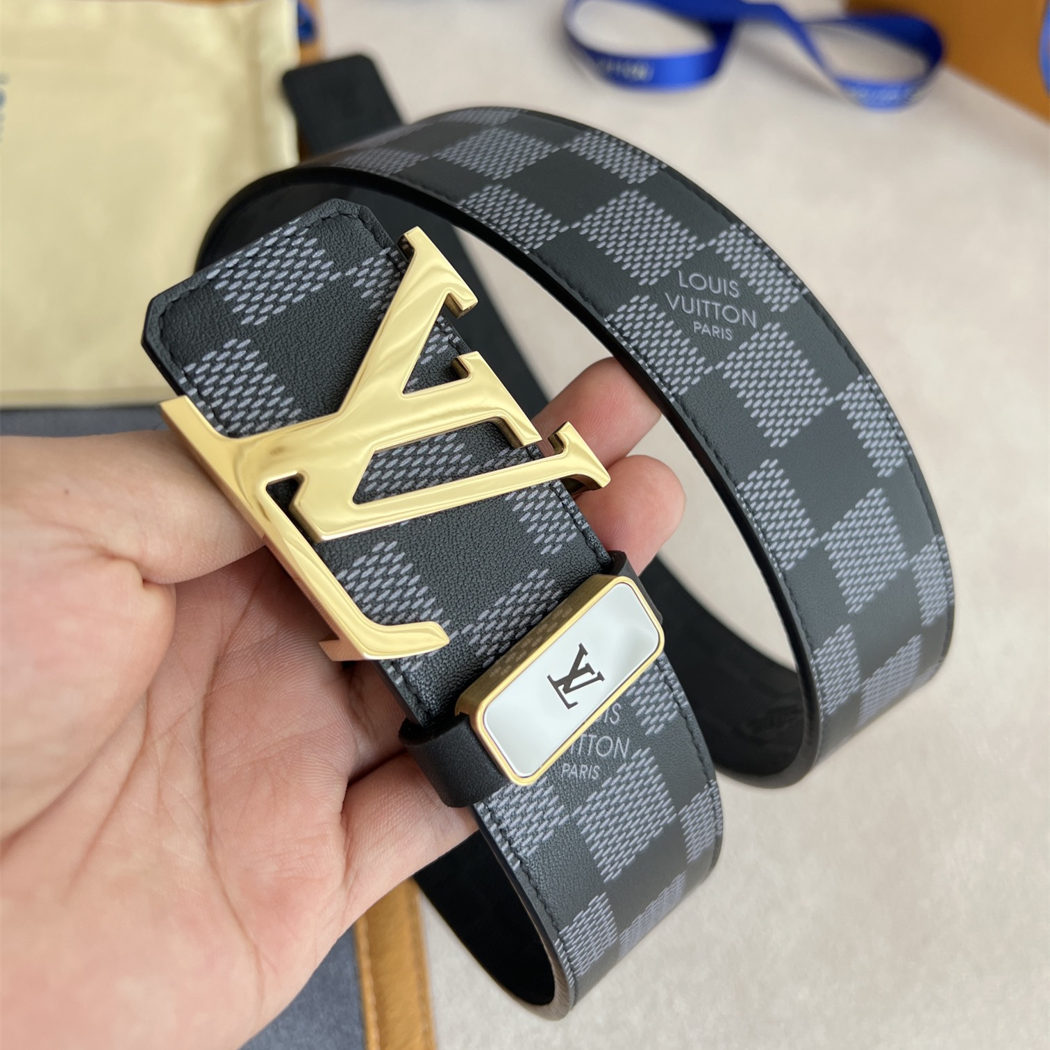 Louis Vuitton Men Belt Width 3.8cm