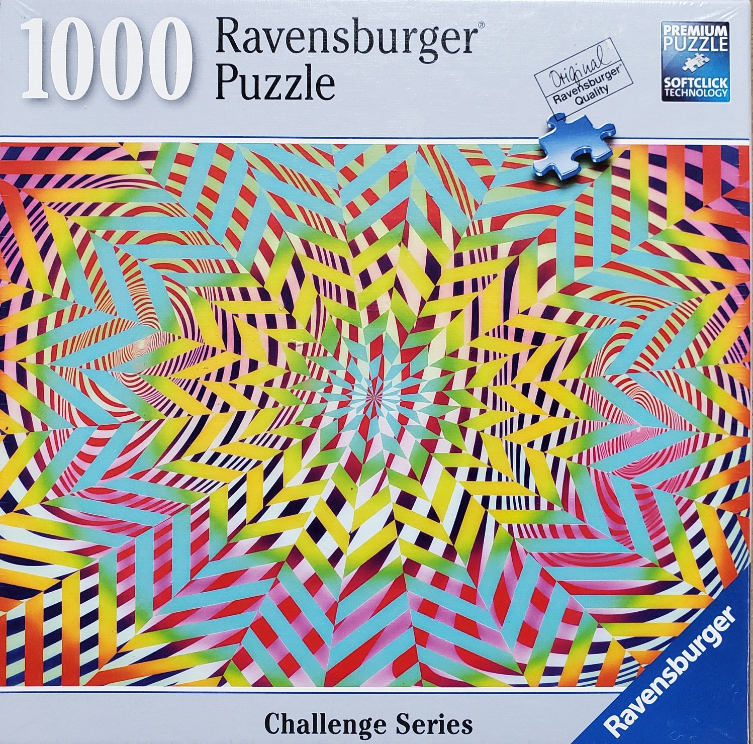 Challenge Series Kaleidoscope 1000 Piece Puzzle