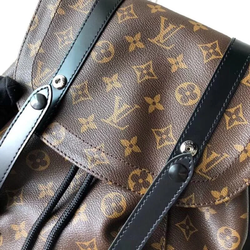 Louis Vuitton Christopher Pm M43735 Mono Brown