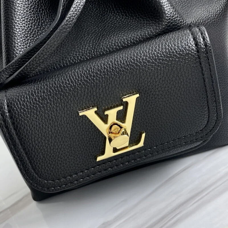 Louis Vuitton Lockme Bucket Black/Brown/Grey