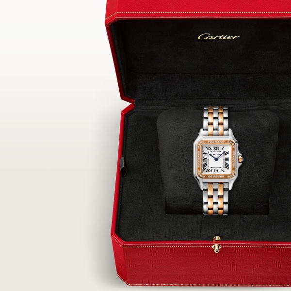 PANTHERE Rose Gold Mix Diamond 30mm