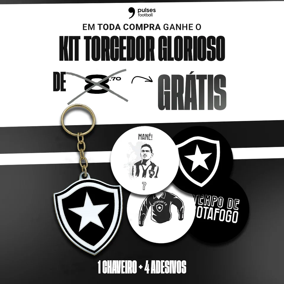 Botafogo 24/25 I Home Jersey - All Sponsors - Fan Version