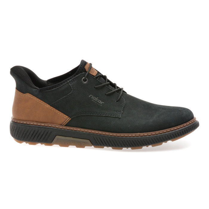 Pantofi sport RIEKER bleumarin, B3357, din piele naturala
