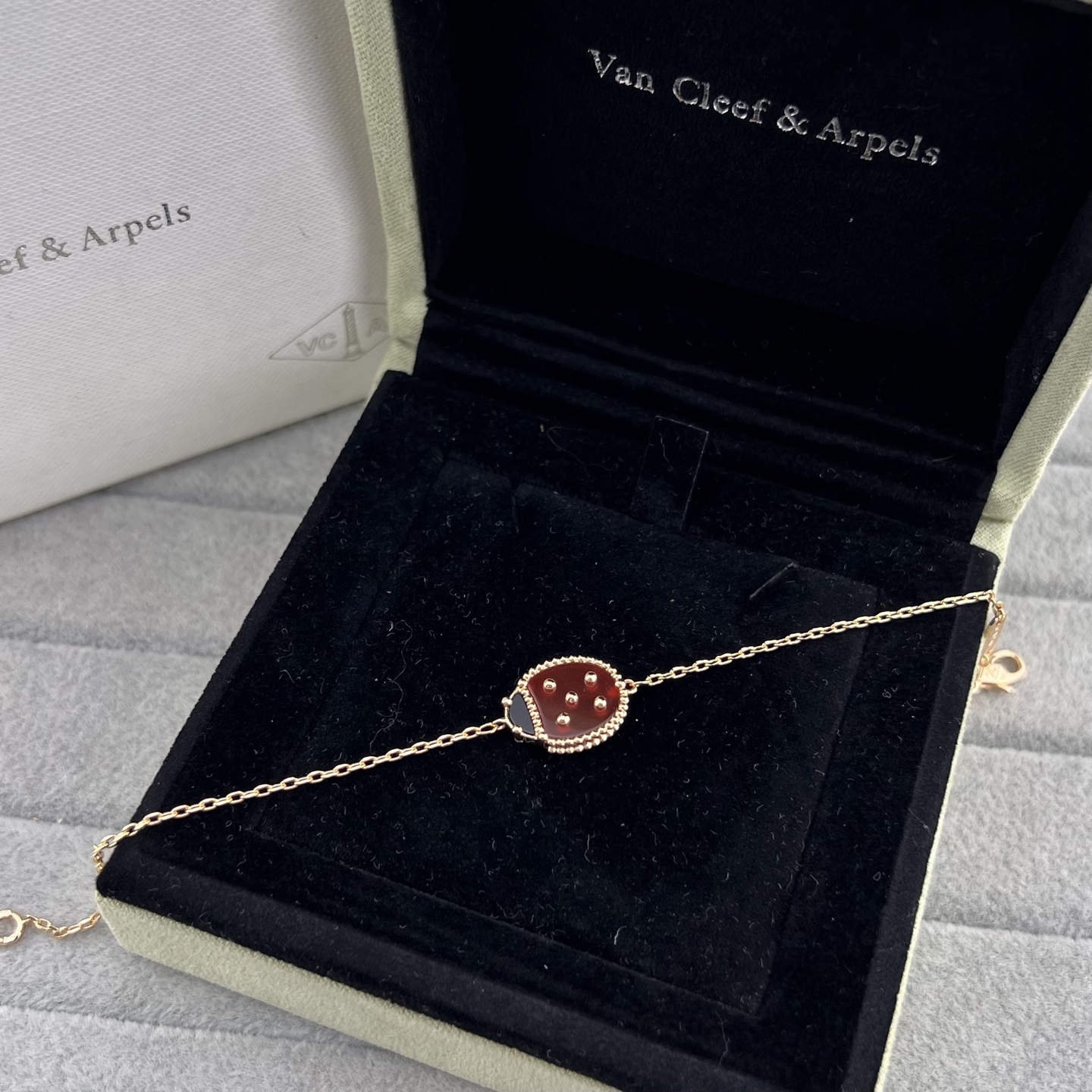 Ladybug Bracelet - Artisantouchss
