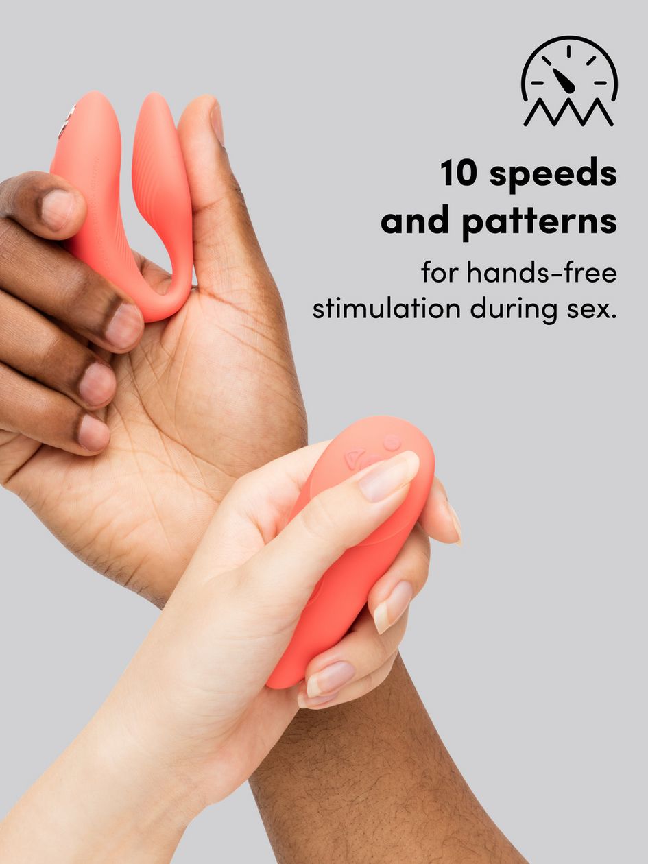 We-Vibe Chorus App and Remote Controlled Rechargeable Couple's Vibrator