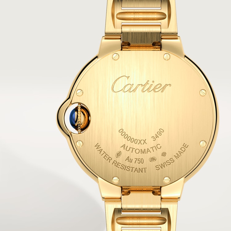 BALLON BLEU Diamond Yellow Gold 33mm