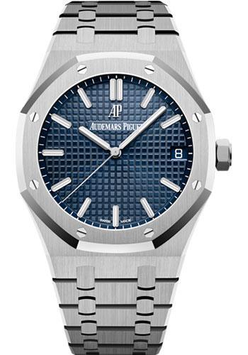 Audemars Piguet,Royal Oak Selfwinding Royal Oak Selfwinding Watch -  41mm - Stainless Steel - Blue Dial - Calibre 4302 - 15500ST.OO.1220ST.01
