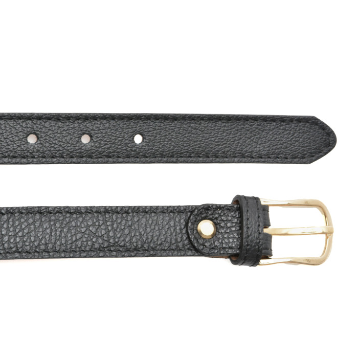 Curea EPICA neagra, F33, din piele naturala