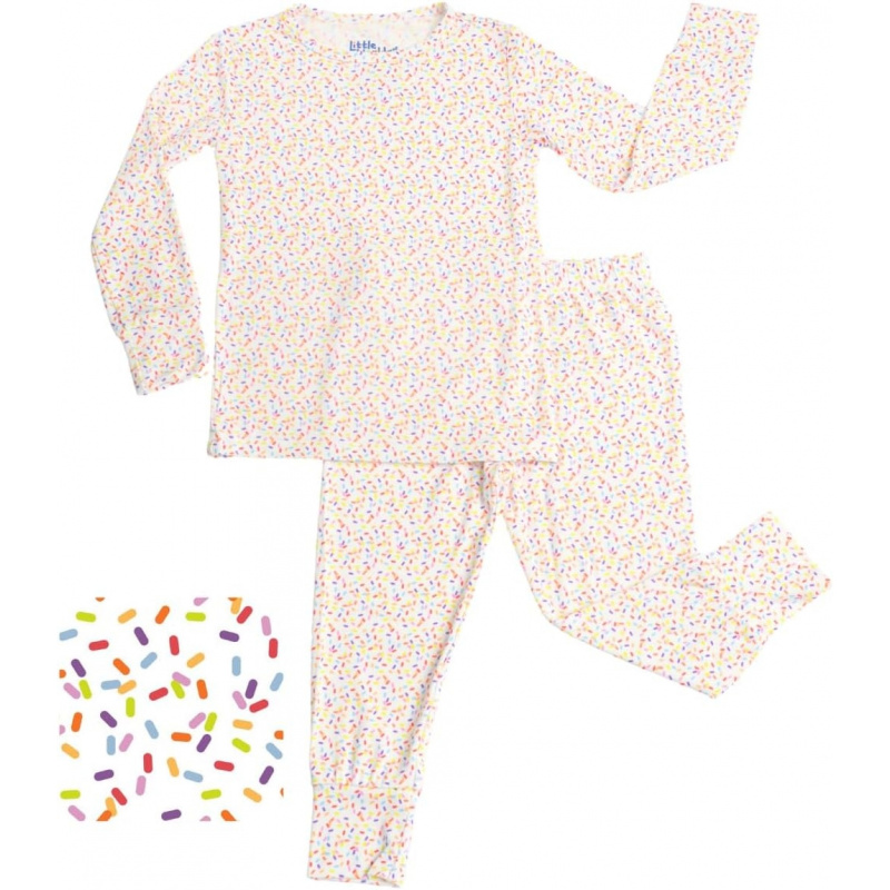 VAELIRAEL Viscose from Bamboo Toddler Pajamas Long Sleeve