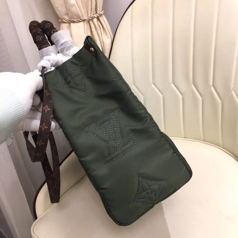 Louis Vuitton Onthego Gm Tote Bag- Green