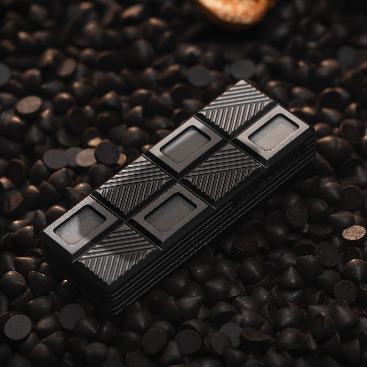 01 EDC Wafer Biscuit 2.0-Chocolate Fidget Slider