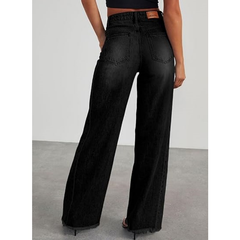 Women's High Waisted Wide Leg Jeans
