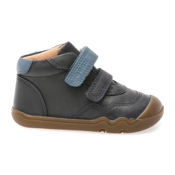 Ghete GEOX bleumarin, B565WC, din piele naturala