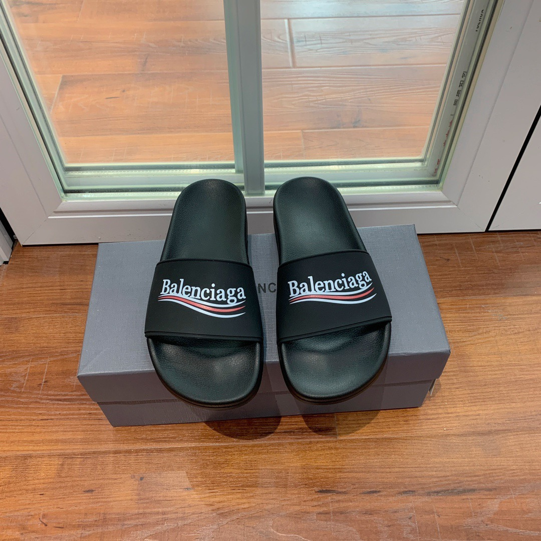 Balenciaga Pool Slippers Size 35-46 4-Color