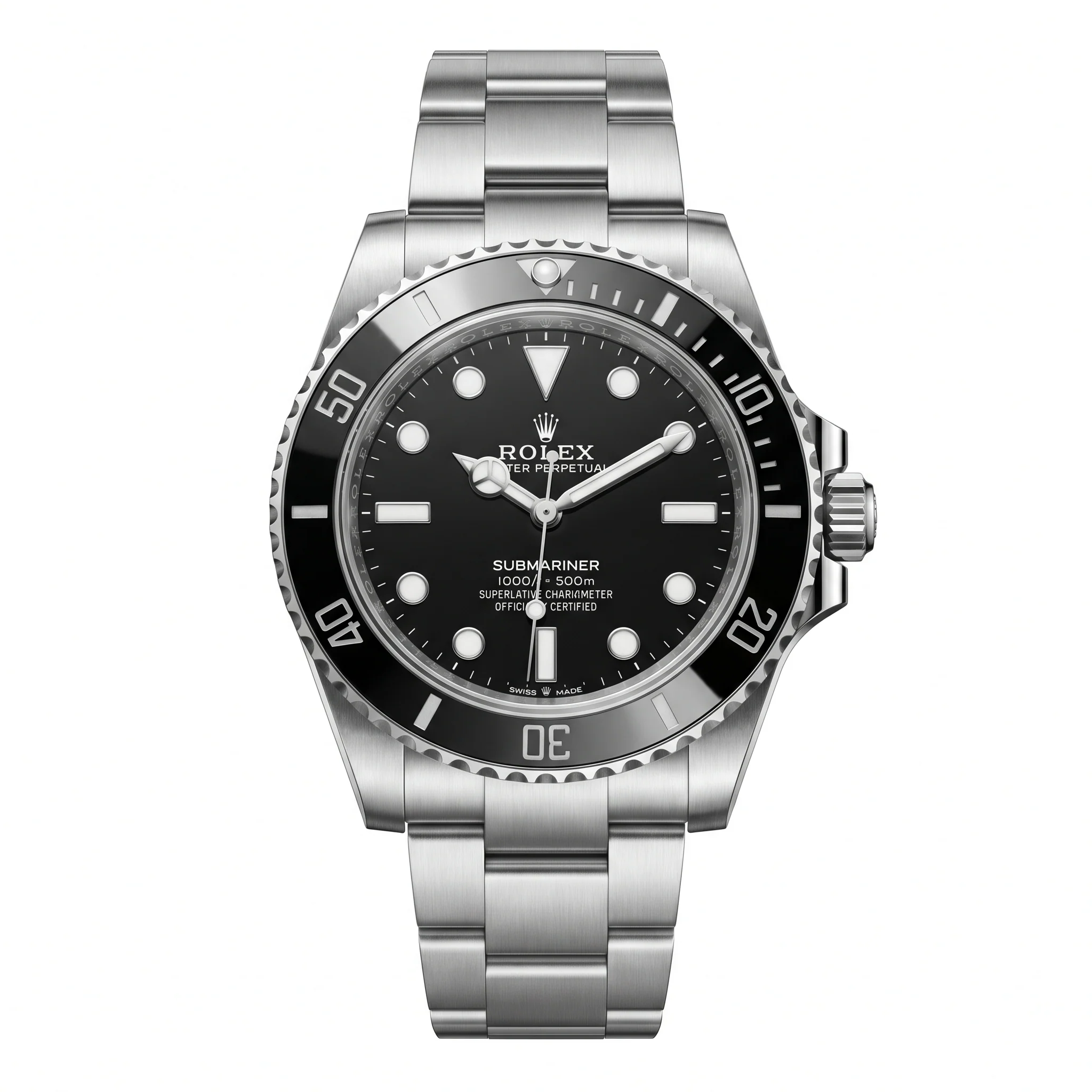 Rolex Submariner 124060 No-Date Oystersteel 