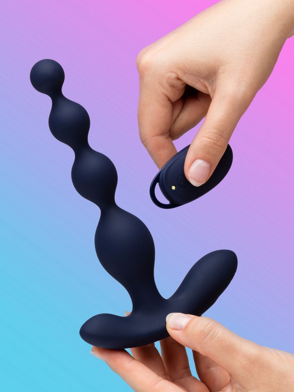 Lovehoney Remote-Control Bendable Vibrating Anal Beads