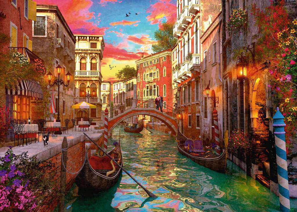 Venice Romance 1000 Piece Puzzle