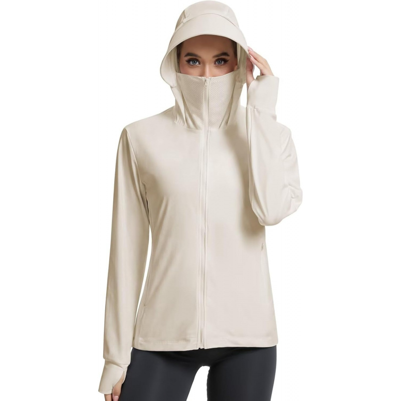 AURETOP Women's UPF 50+ Sun Protection Jacket Cooling