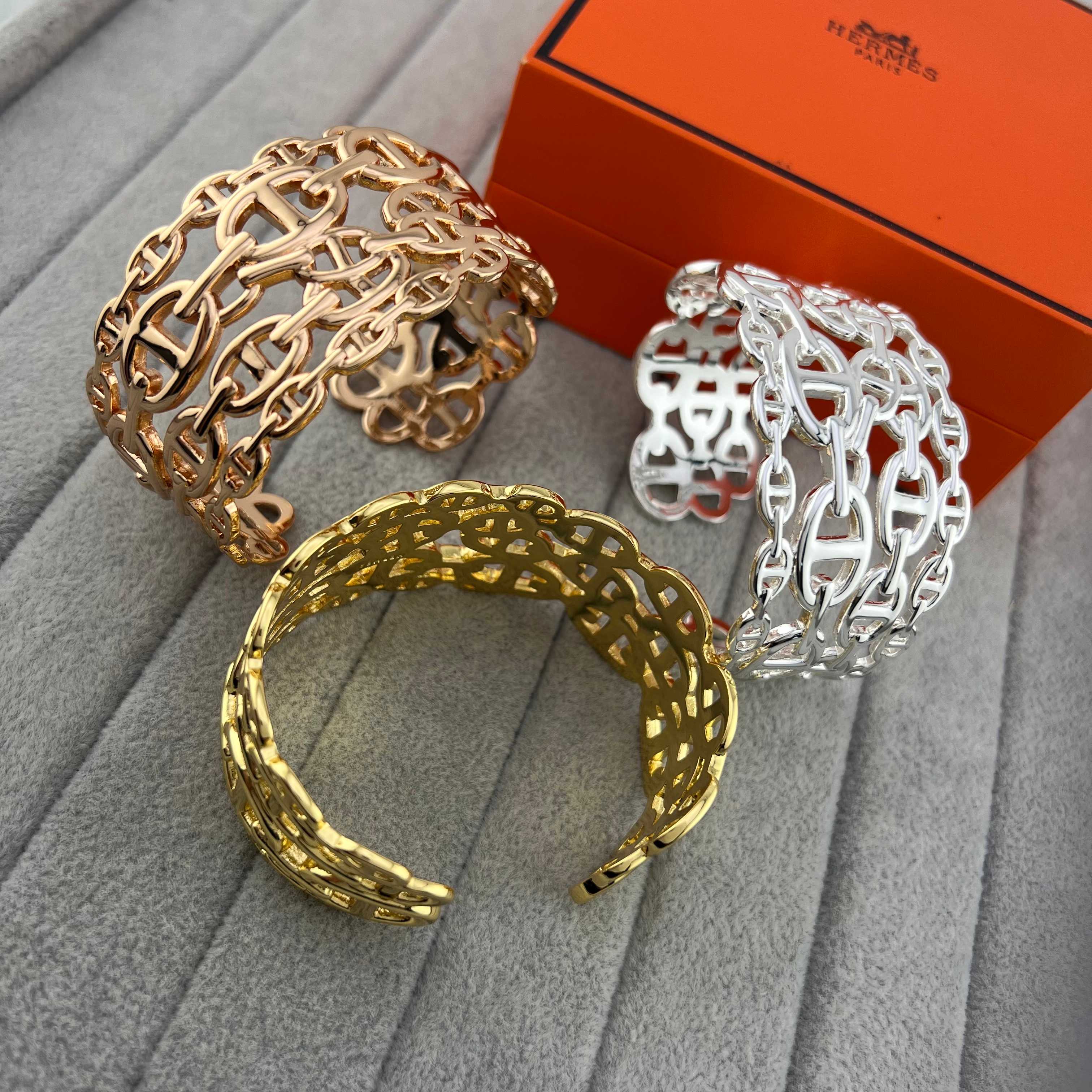 Chaine d'Ancre Wide Bracelet - Artisantouchss