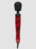 Doxy Original Rose-Patterned Mains-Powered Silicone Wand Massager